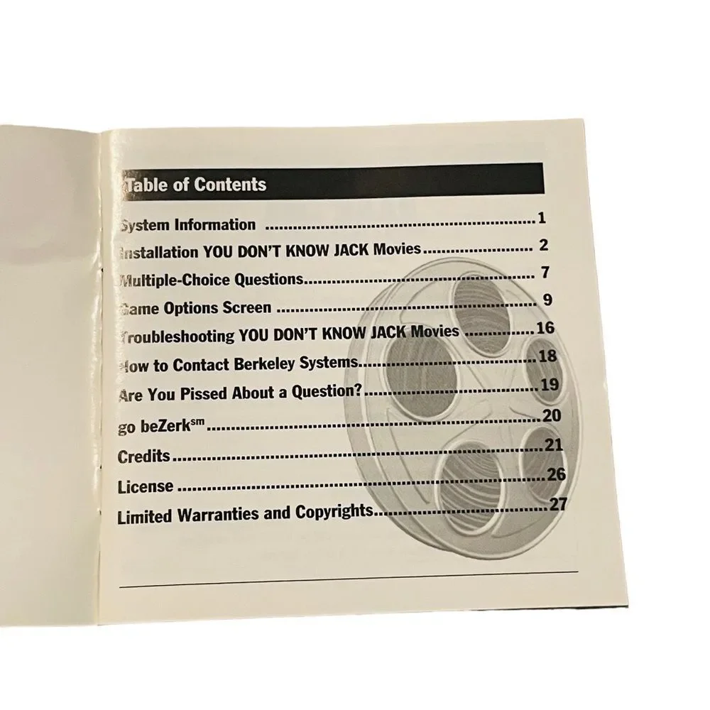 10/$25🦋 You Don't Know Jack: Movies PC Game